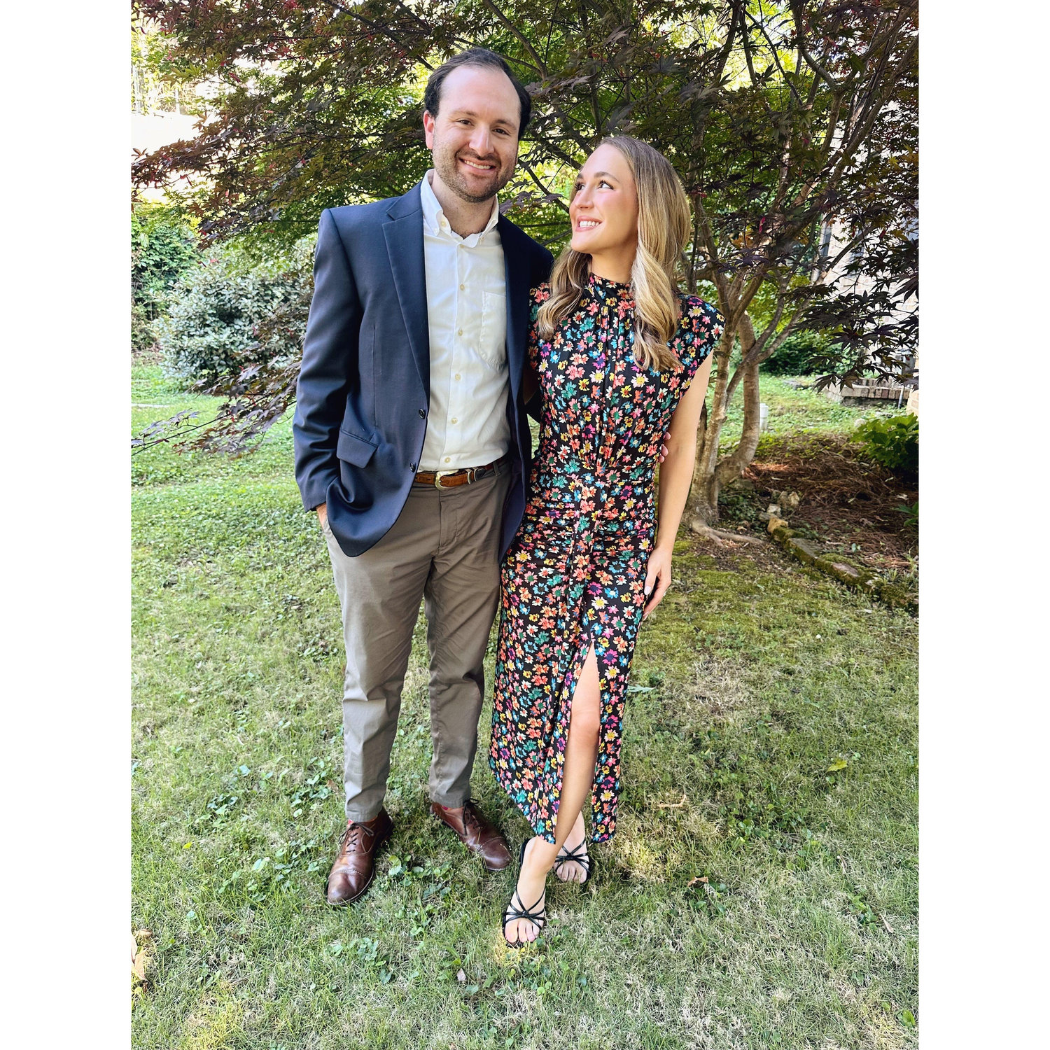 Dan's first spring party!