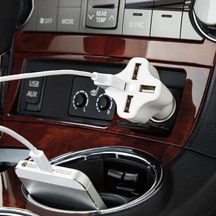 4-Port USB Car Charger