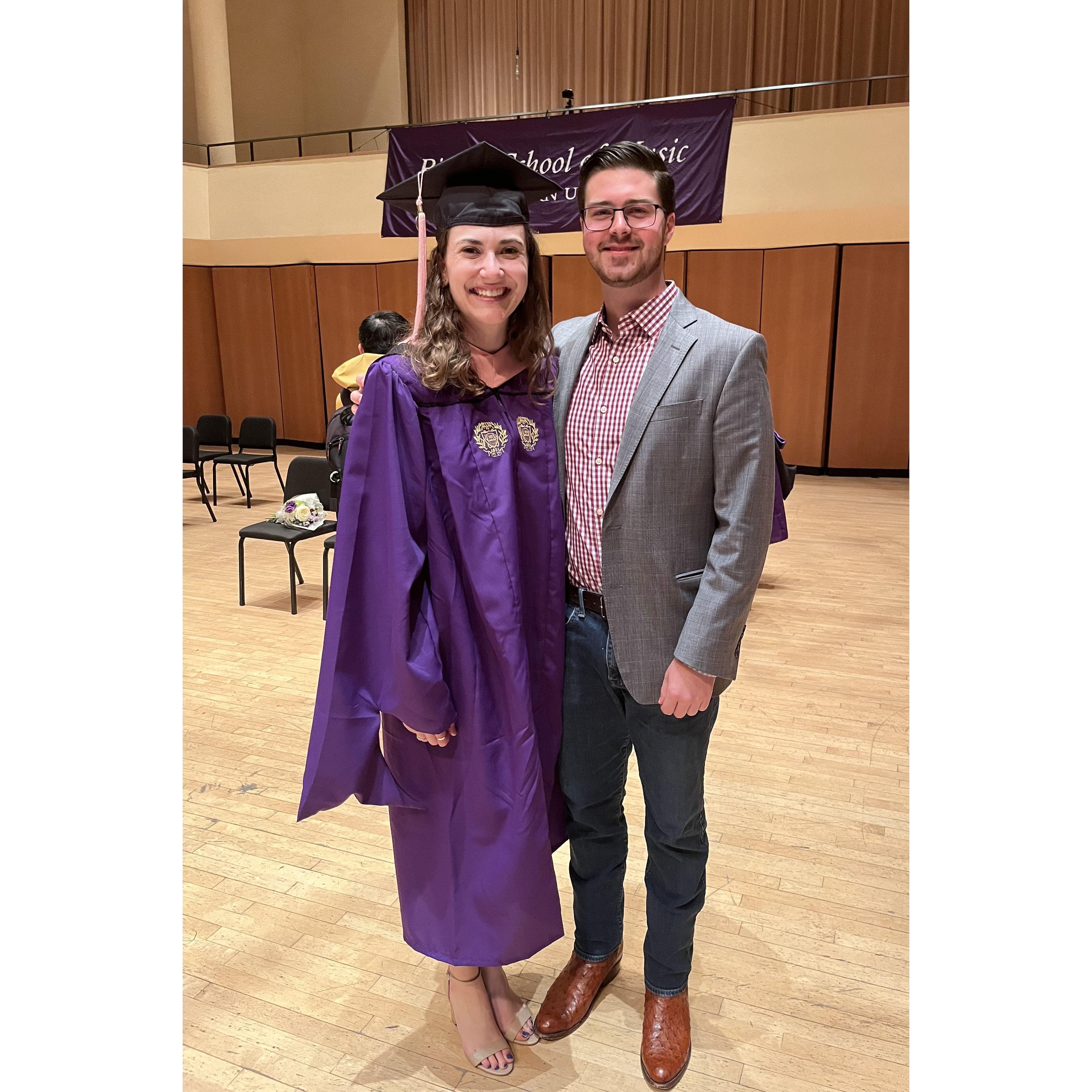 Bethany's graduation - Aaron meets her family for the first time while they're in town