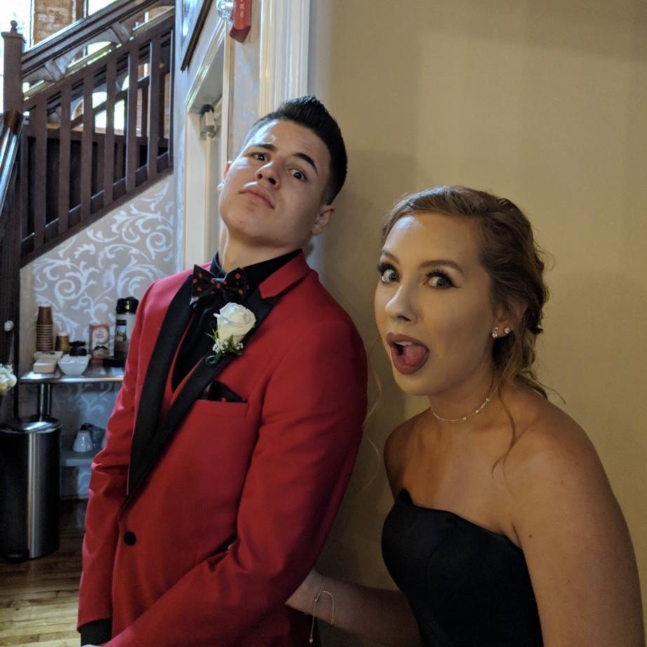 Mitch’s prom, May 2018!