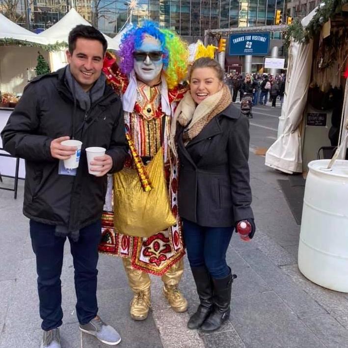 Anthony's 1st time attending Philadelphia's New Year's Mummers Parade