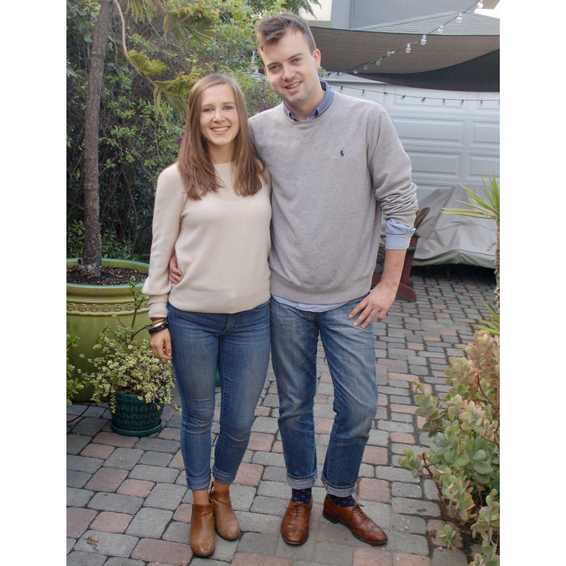 Celebrating Thanksgiving on the same coast together in 2017