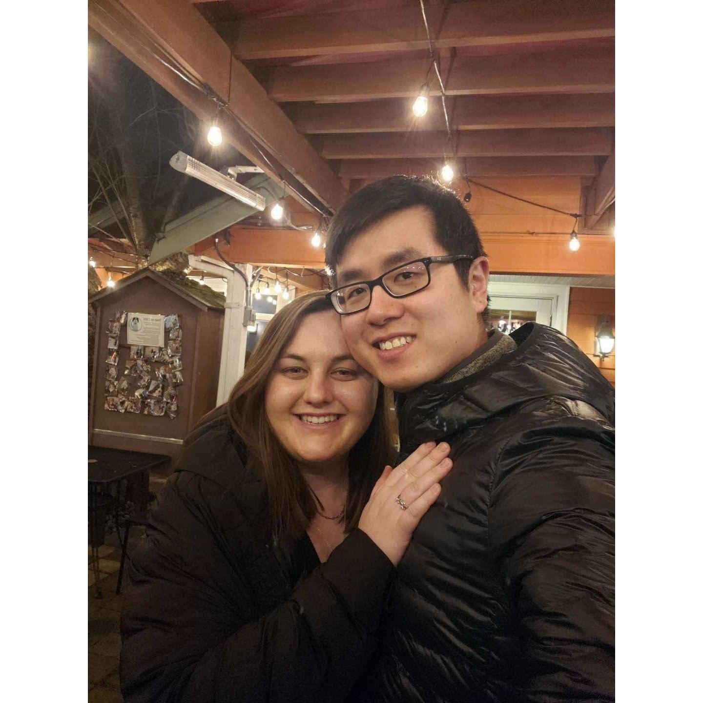 We're Engaged!