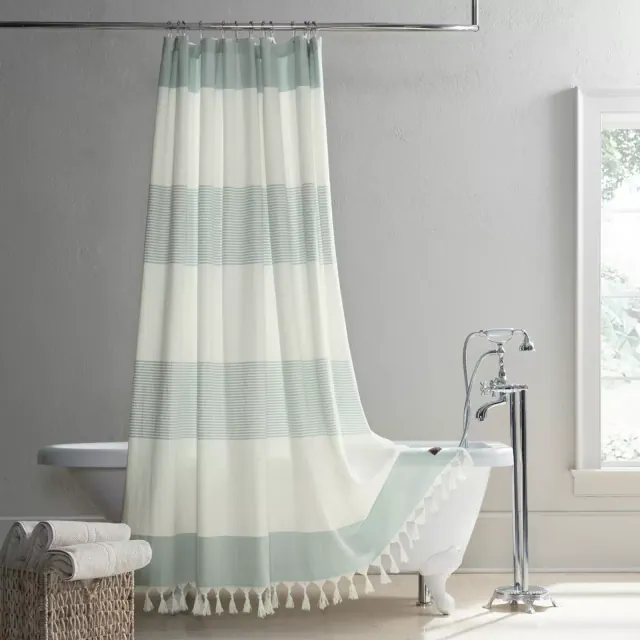 UGG® 84-Inch x 72-Inch Napa Shower Curtain in Agave
