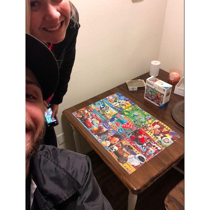 Puzzles during Covid lockdown. March 27th, 2020