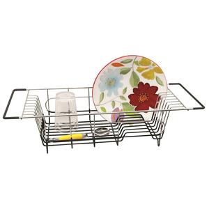 Stainless Steel Over the Sink Dish Drainer