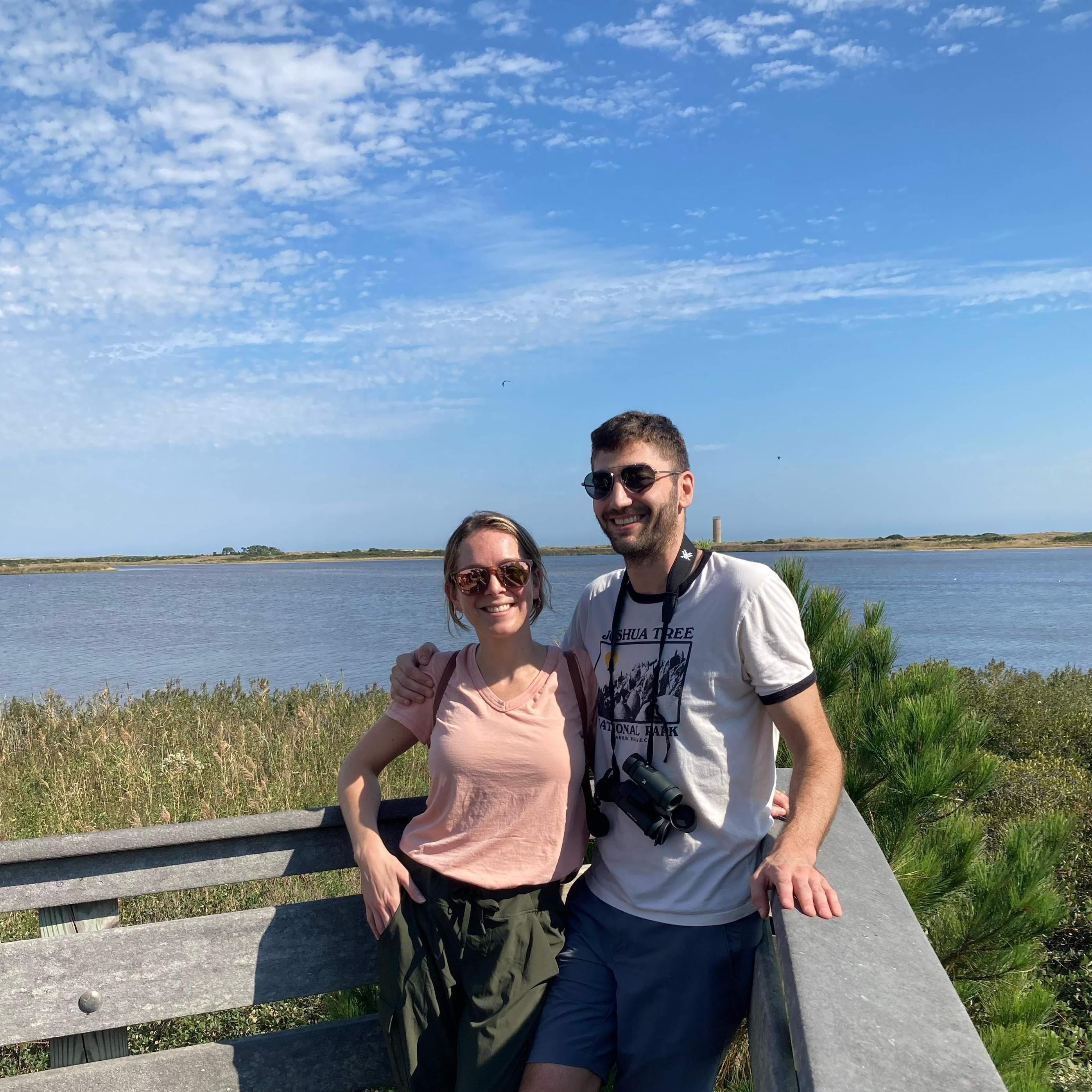 Bird watching in Cape Henlopen