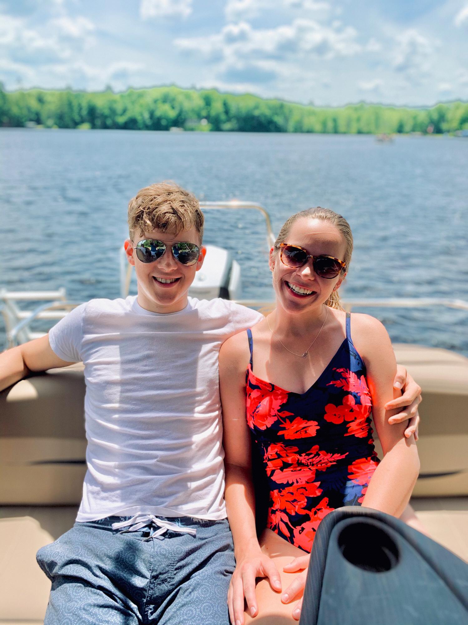 We so enjoyed spending weekends up on Lake Namakagon in Cable, WI with Faith's grandparents. Such a fun way to spend quality time with family and get some sunshine! Summer 2020.