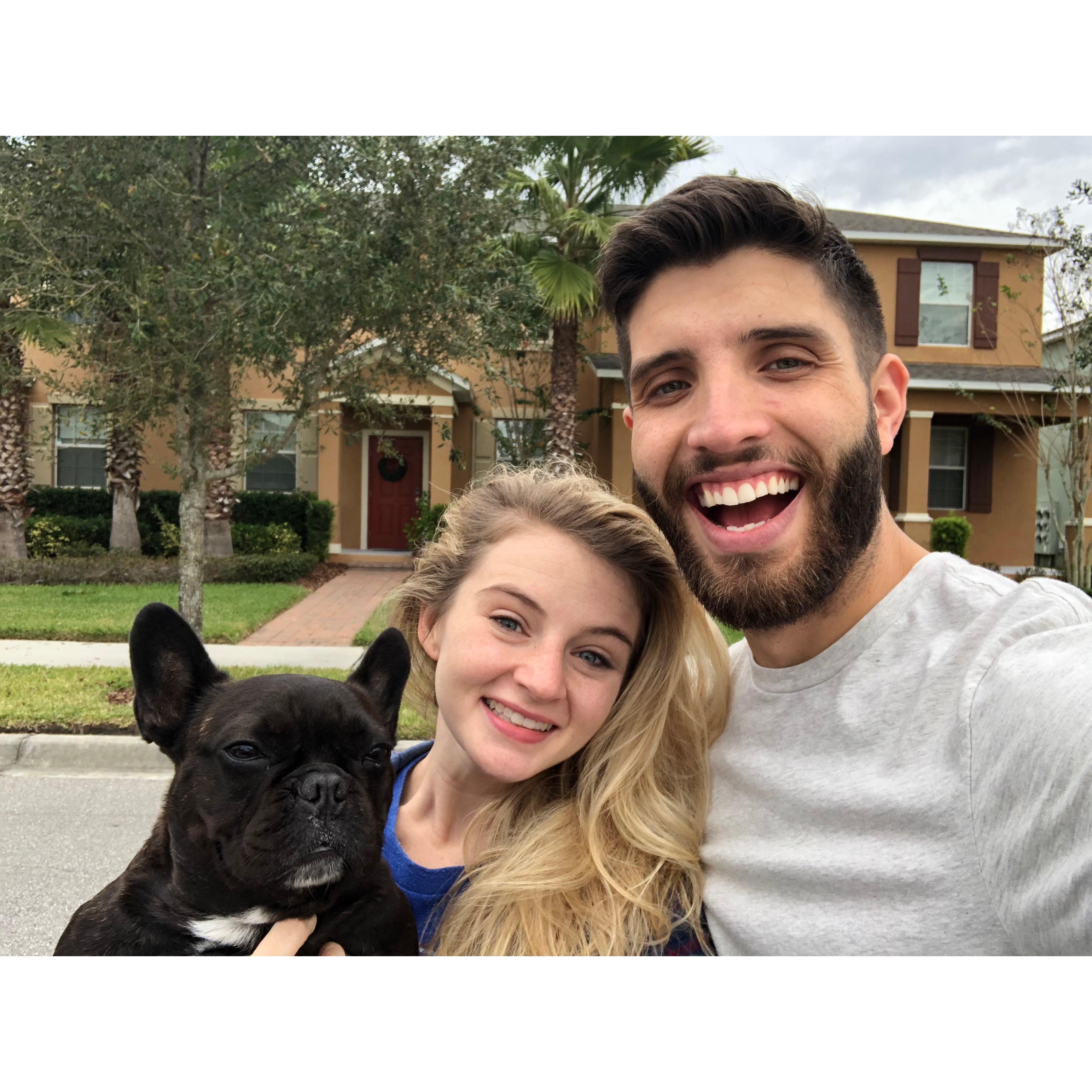 This was the day Zach packed his car with all of his possessions and moved to New York.