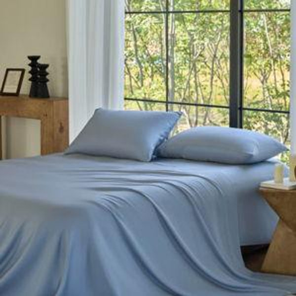 AiryWeight Eucalyptus Sheet Set - SKY BLUE 4 pc.