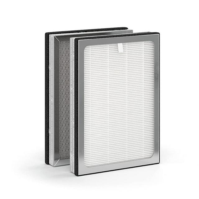 Medify MA-25 Genuine Replacement Filter | for Smoke, Smokers, Dust, Odors, Pet Dander | 3 in 1 with Pre-filter, H13 HEPA, and Activated Carbon for 99.9% Removal | 1-Pack