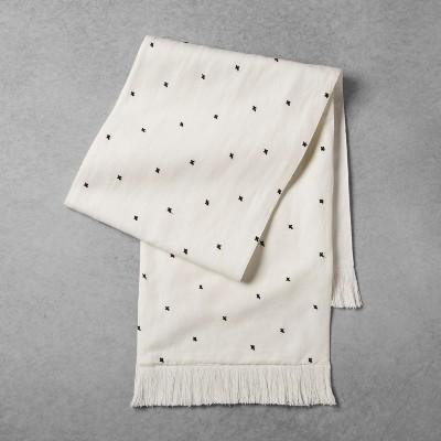 Embroidered Table Runner - Cream - Hearth & Hand™ with Magnolia
