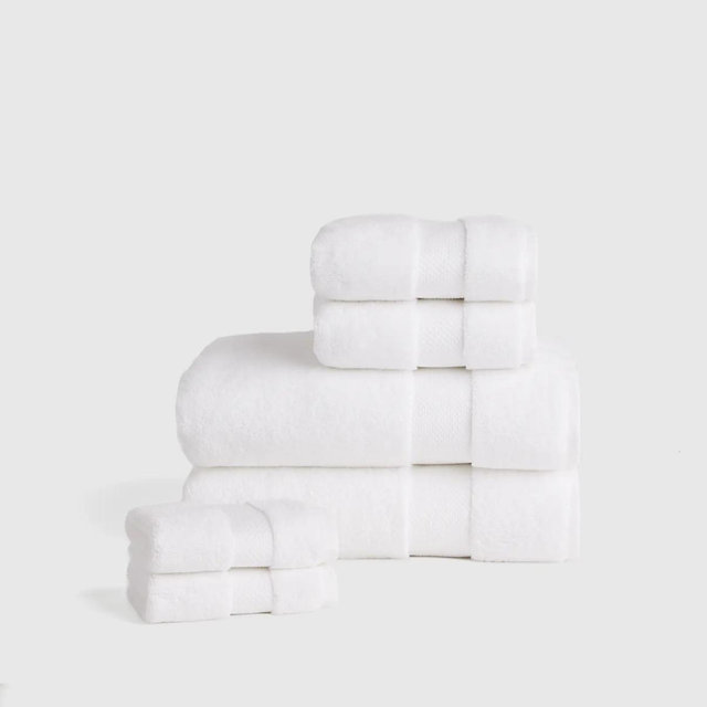 Turkish Ultra Plush Bath Towel Bundle - White