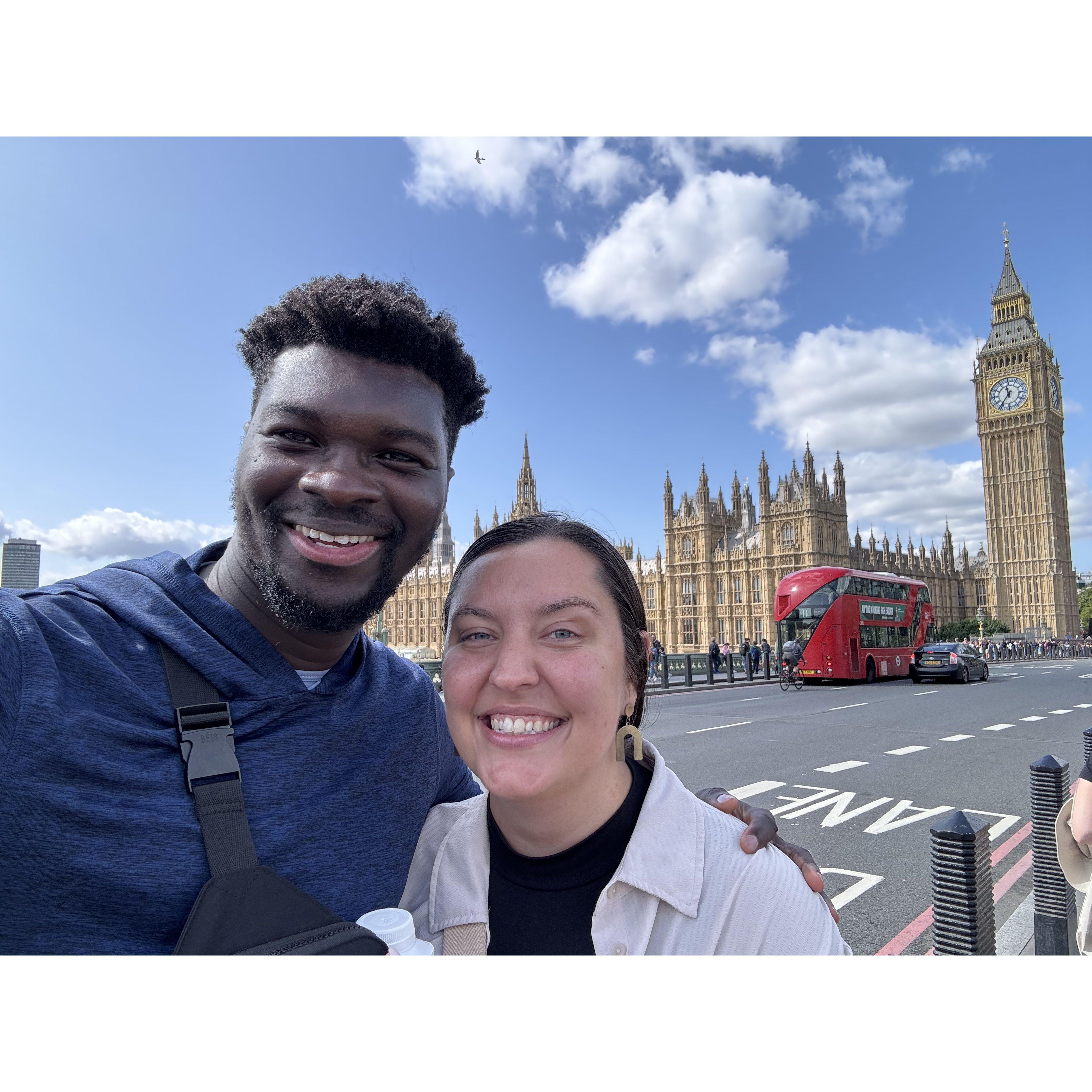 Took a quick weekend to explore London on our way home from Ghana.