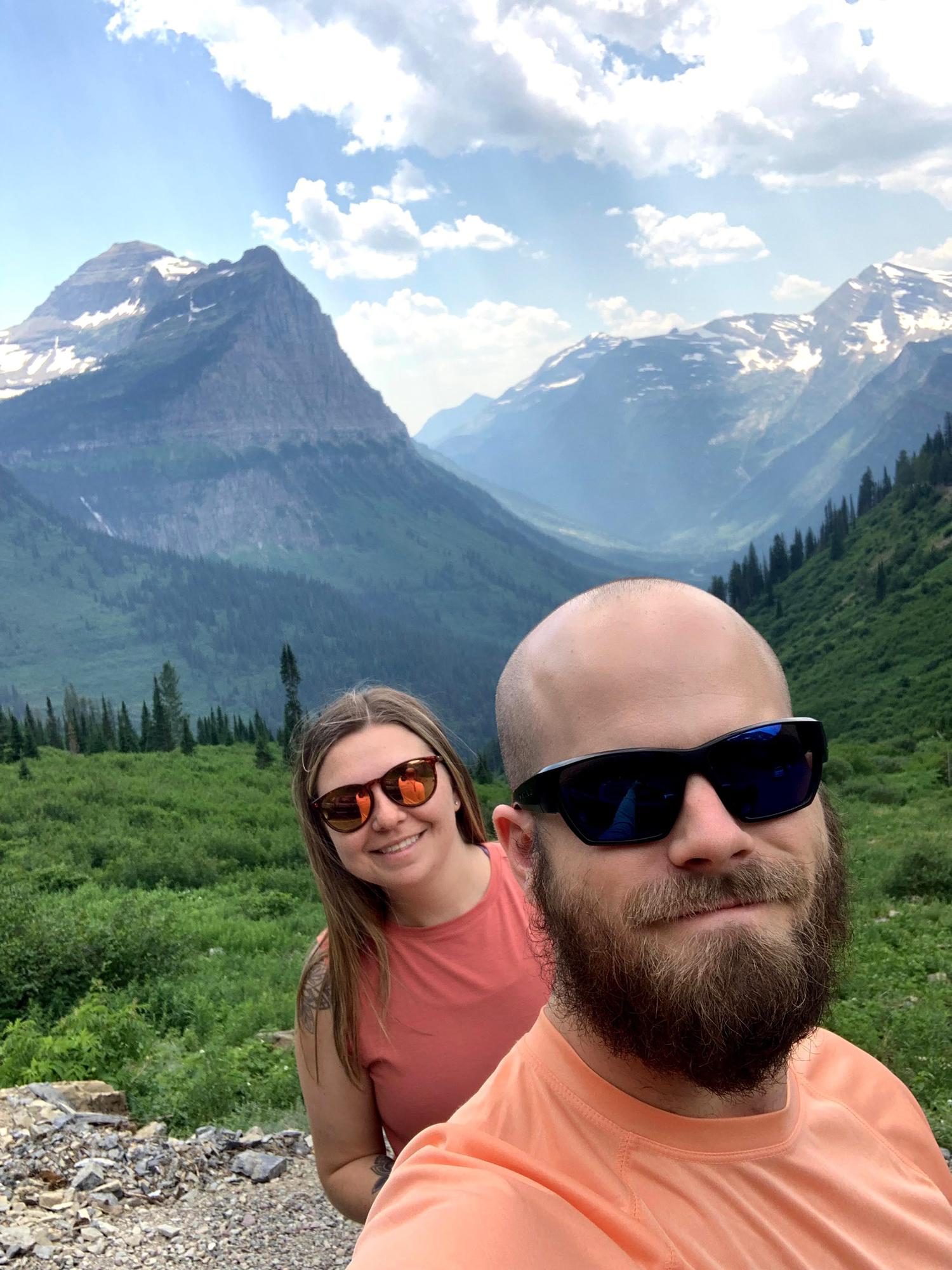 Big Bend on Going to the Sun road