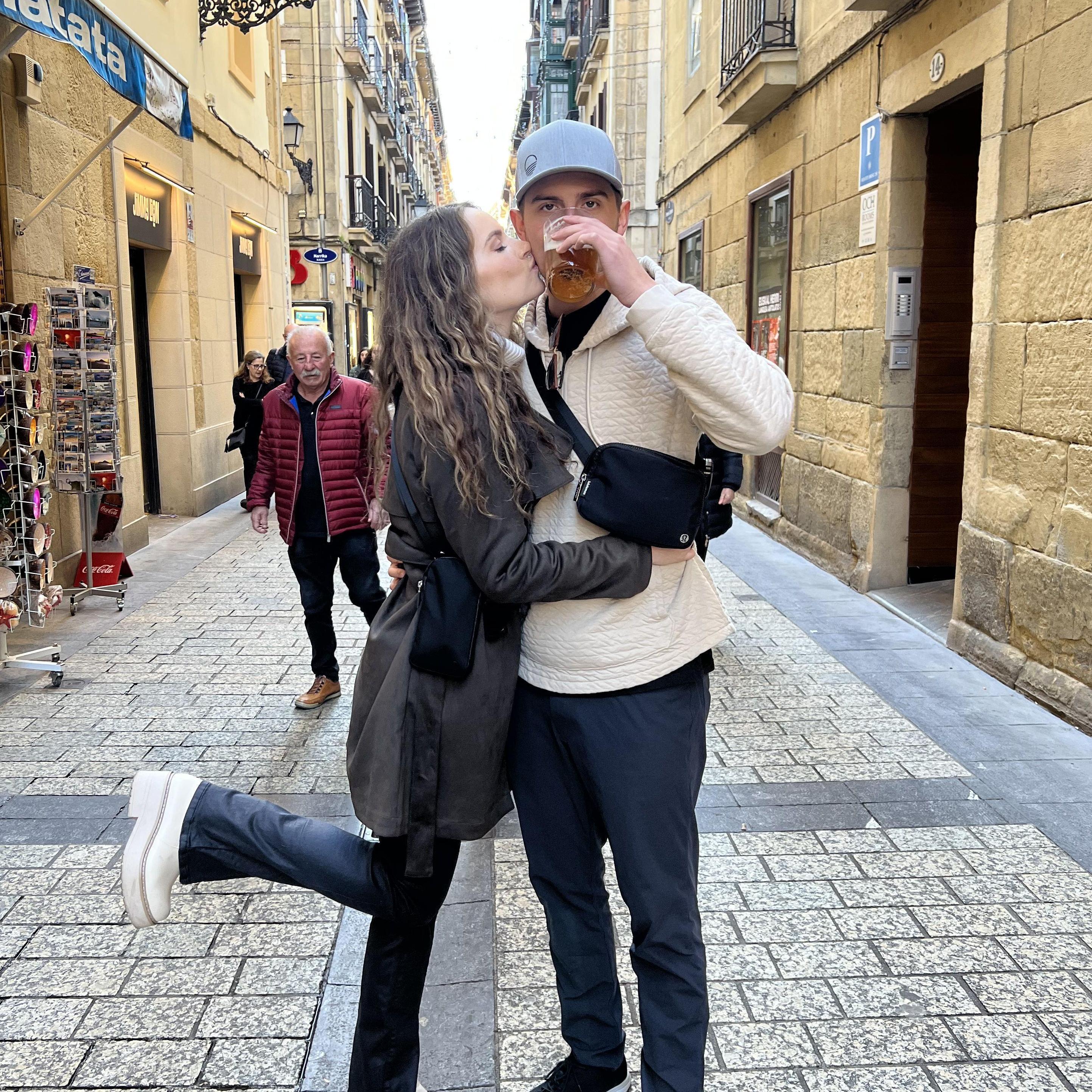 First trip to Europe together!