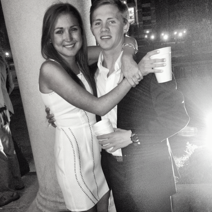 2014. Becca's first DKE date party...took him long enough!