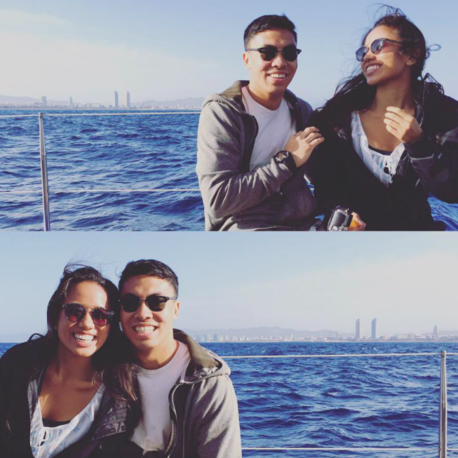 college nicole + jed (in spain!)