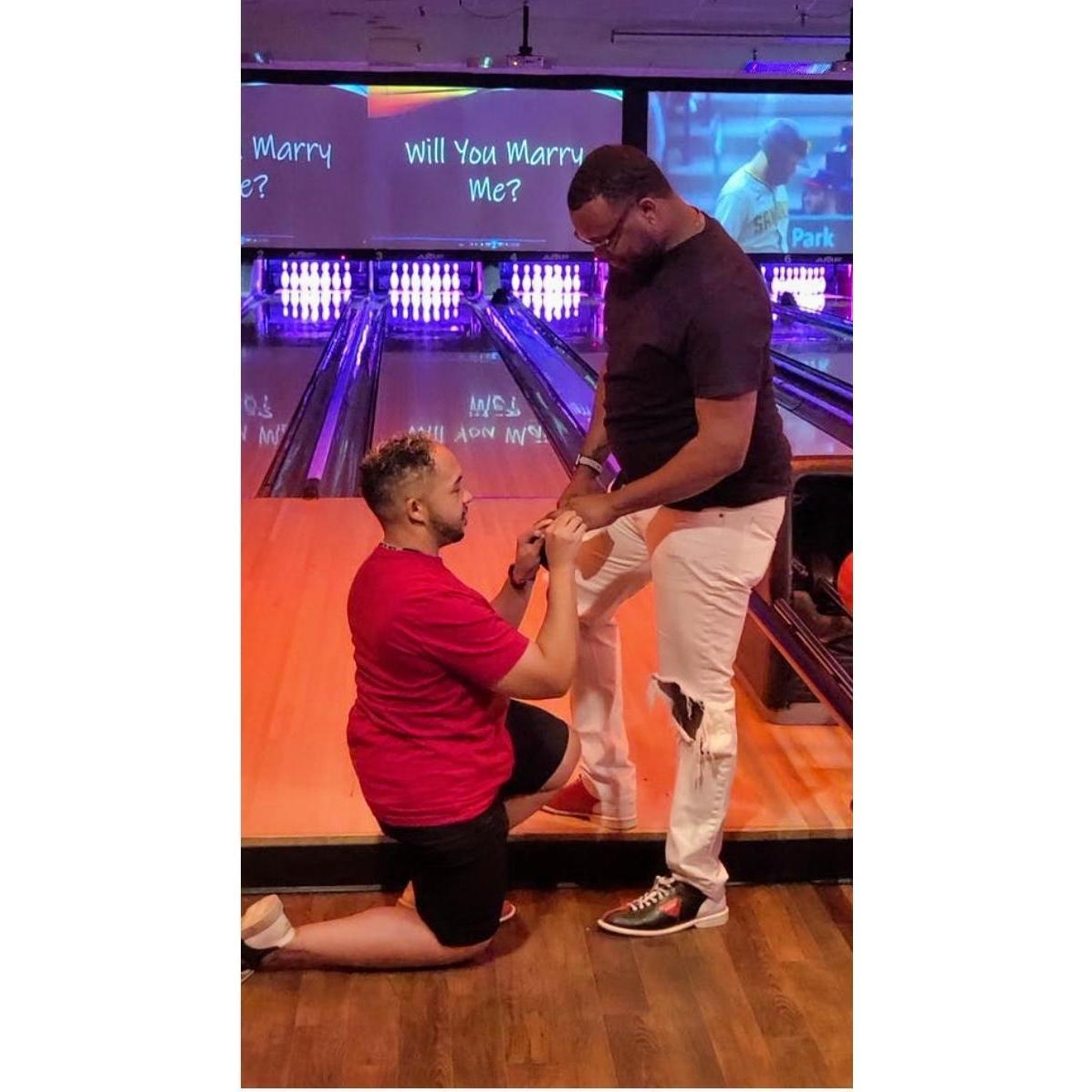 He said Yes!! Obviously lol