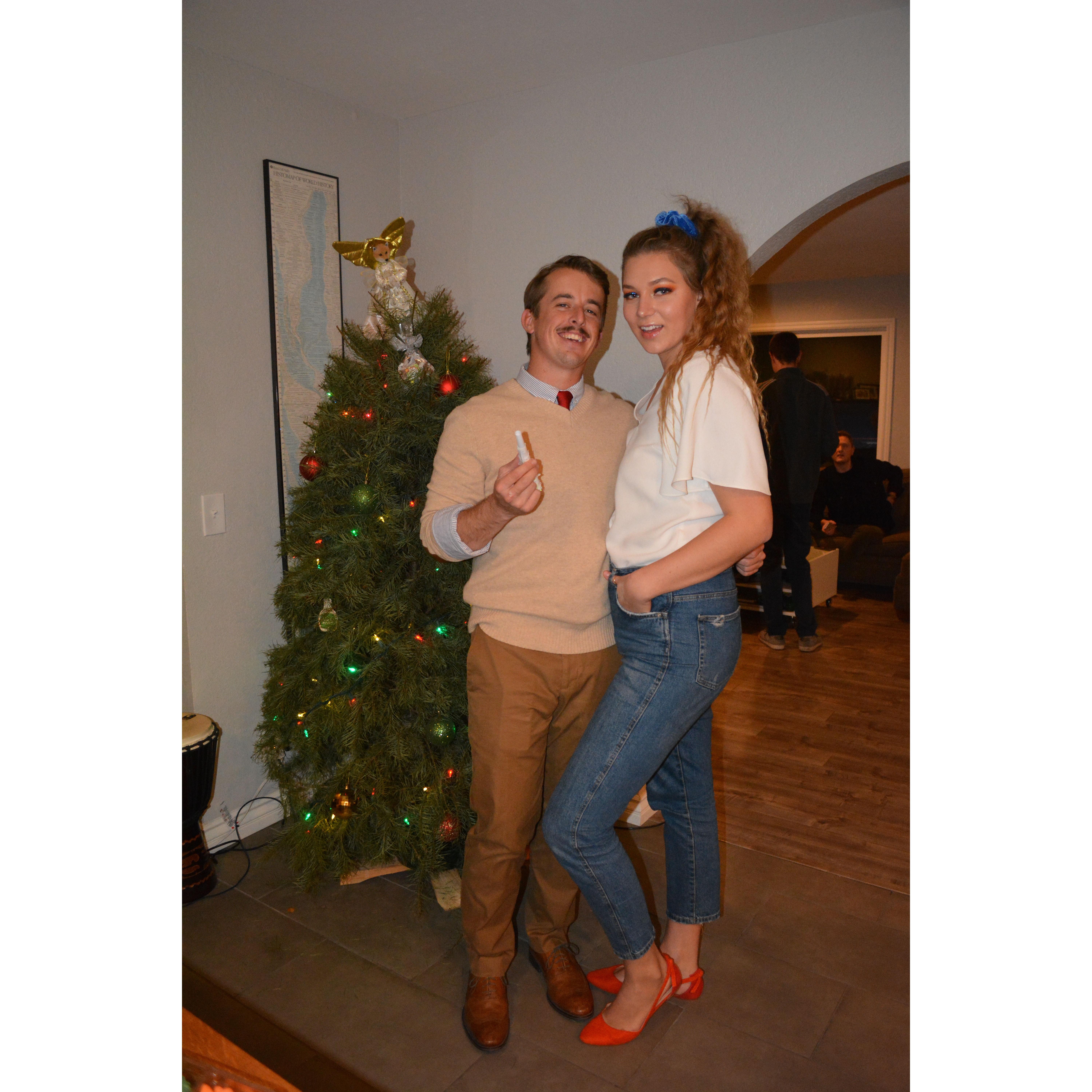 Christmas Party at "Dude Mountain" on Figueroa in Highland Park CA.