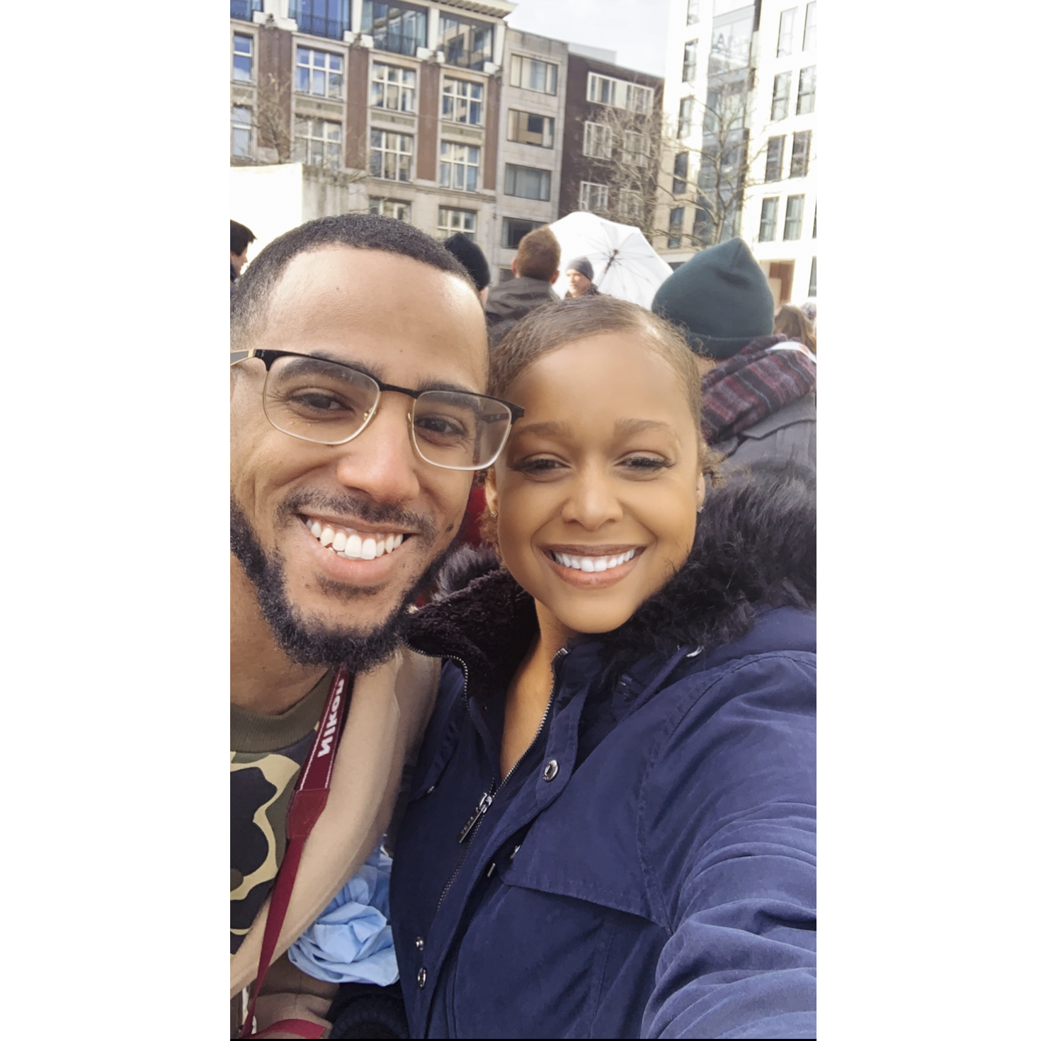 Selfies amongst the canals of Amsterdam.