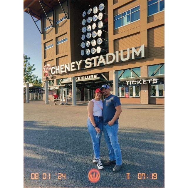Catching feels at the ballpark