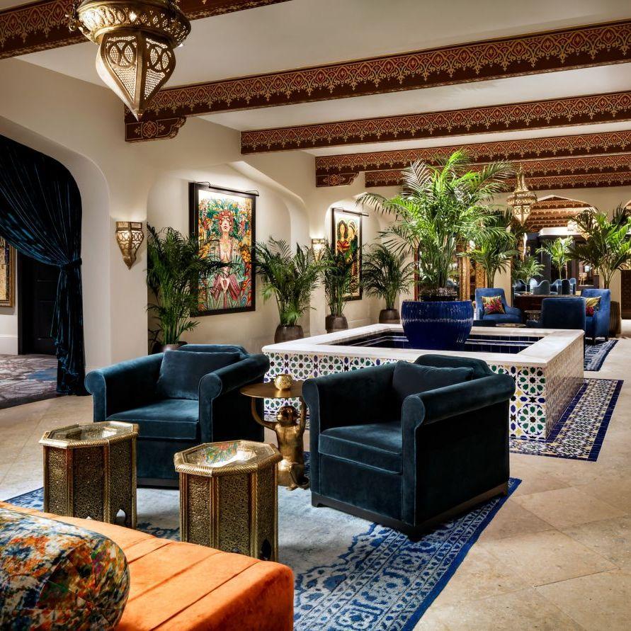The main lobby