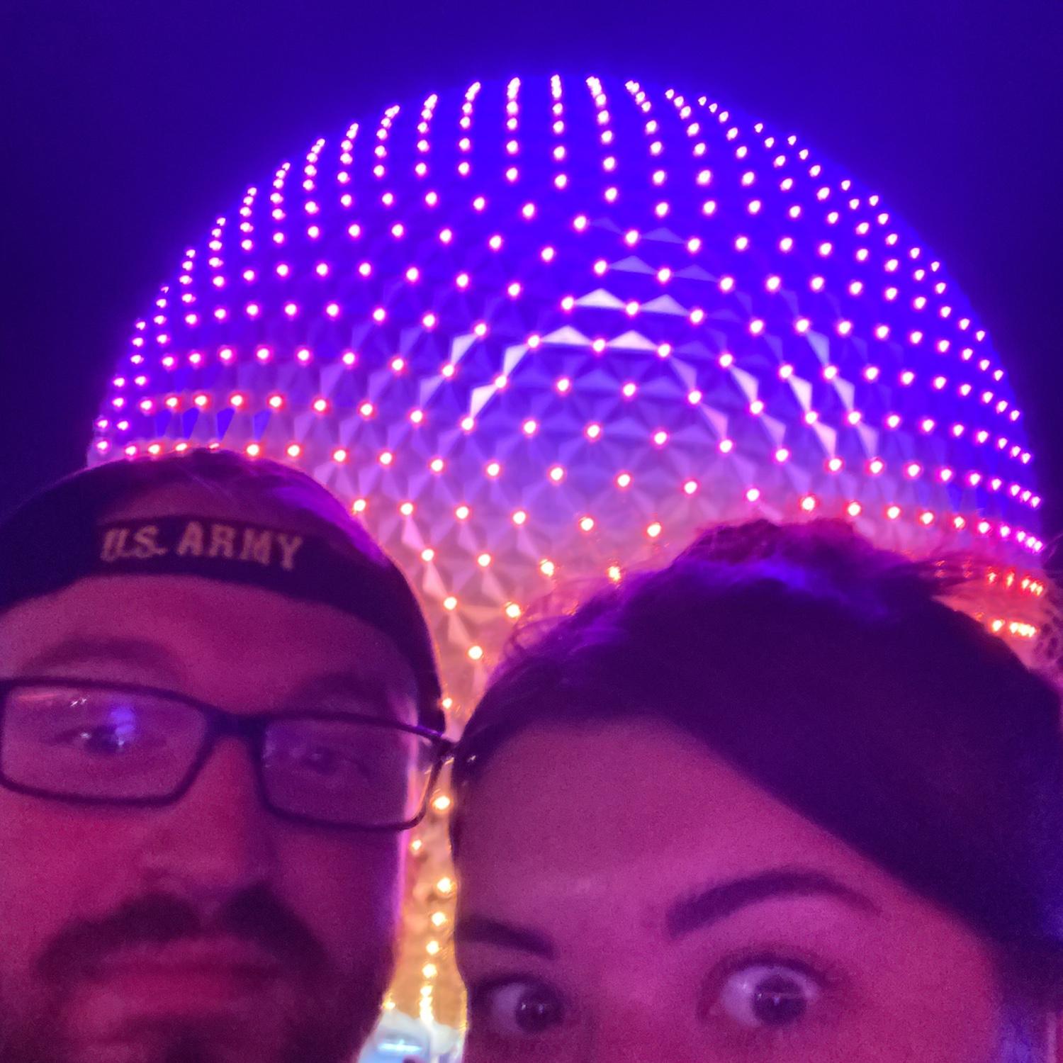 THE EPCOT BALL...