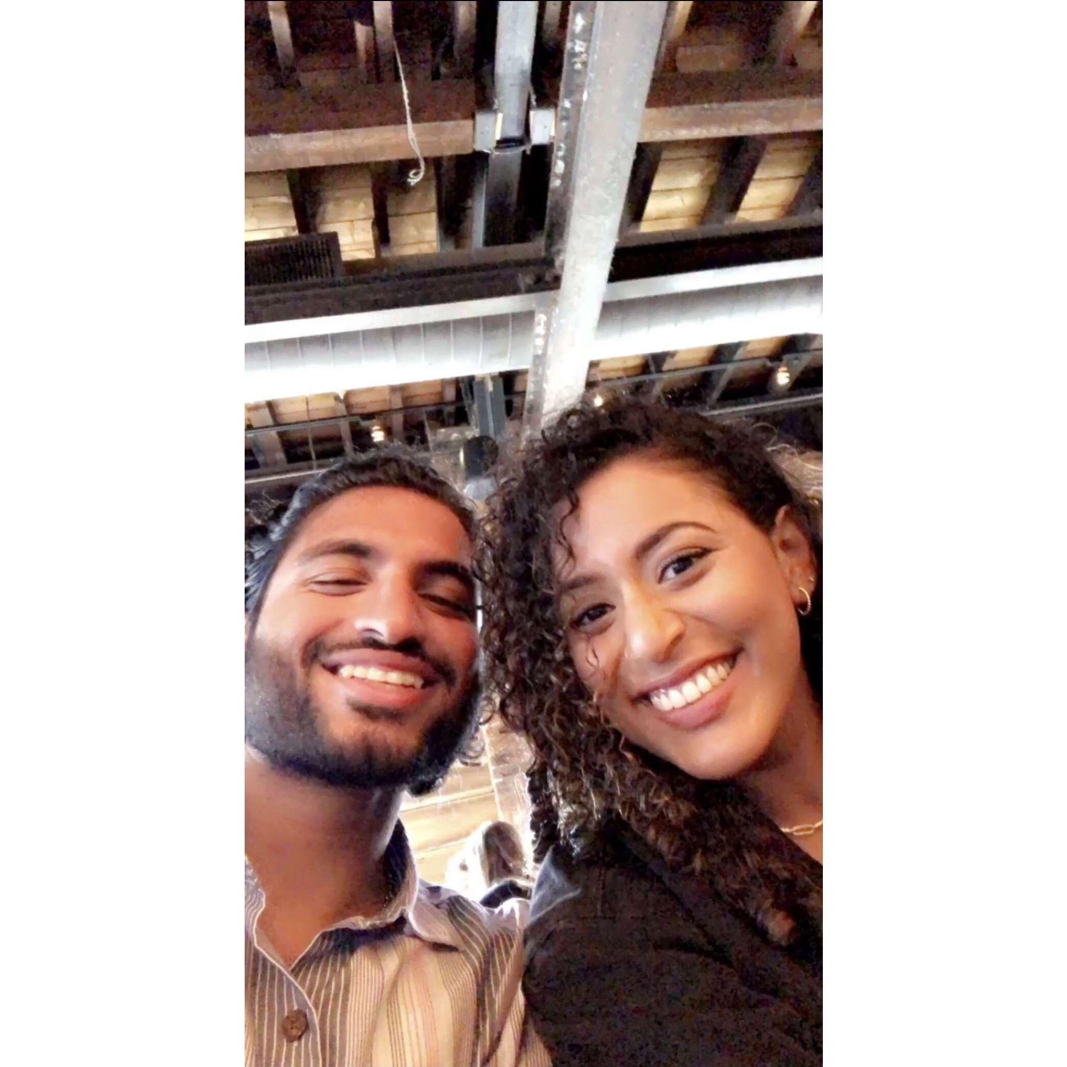 When we first met in Boston! (Iykyk lol)