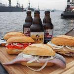 Fischbrötchen (fish on a bun)