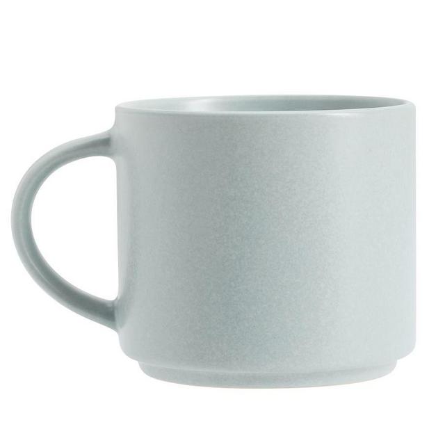 Mason Mug, Set of 4 - Blue