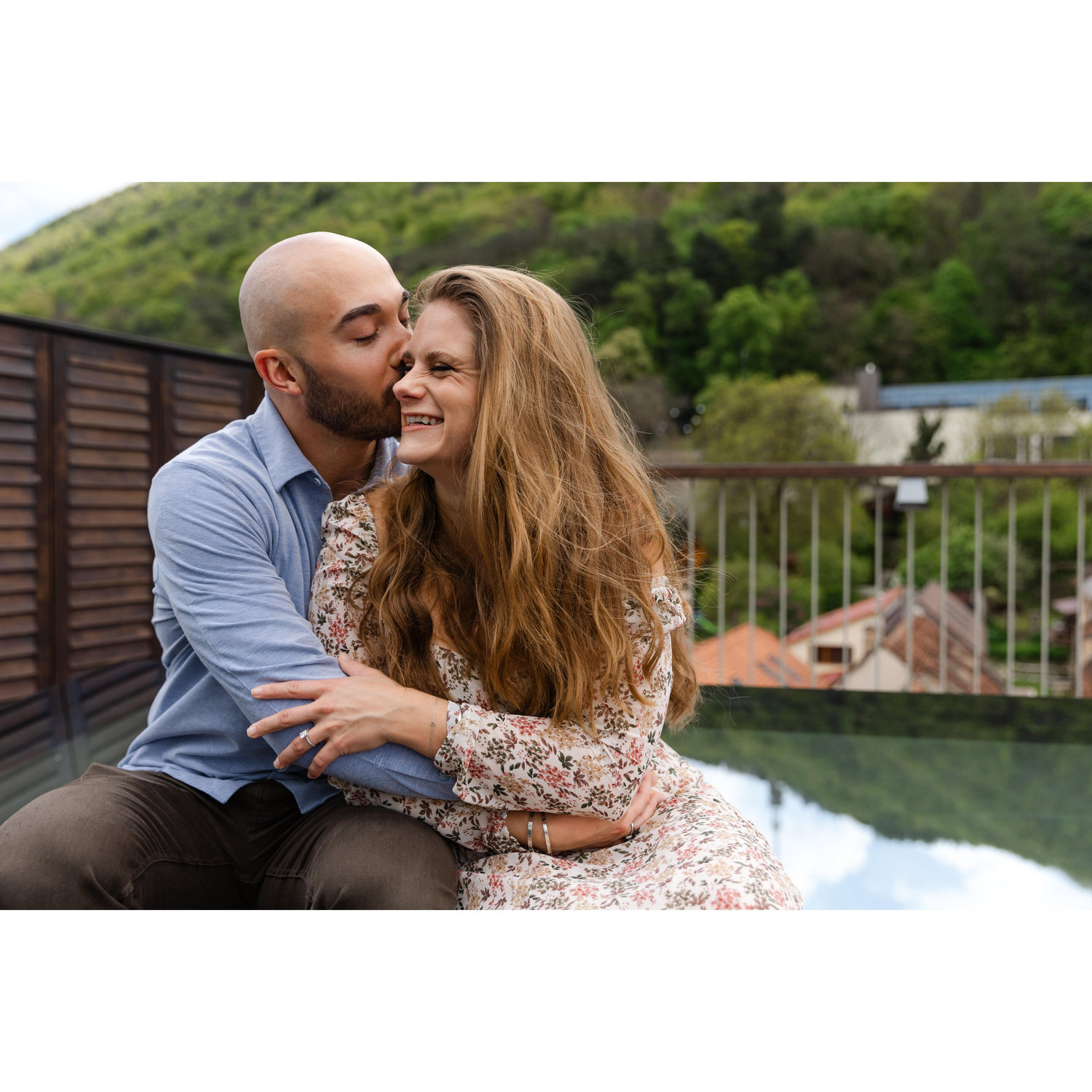 Our engagement shoot at Hotel Schuster