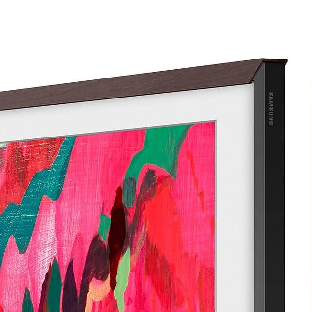 Samsung 65” The Frame Customizable Bezel (2025 Model), Magnetic, Quick and Easy Installation, VG-SCFF65BWBZA, Modern Brown