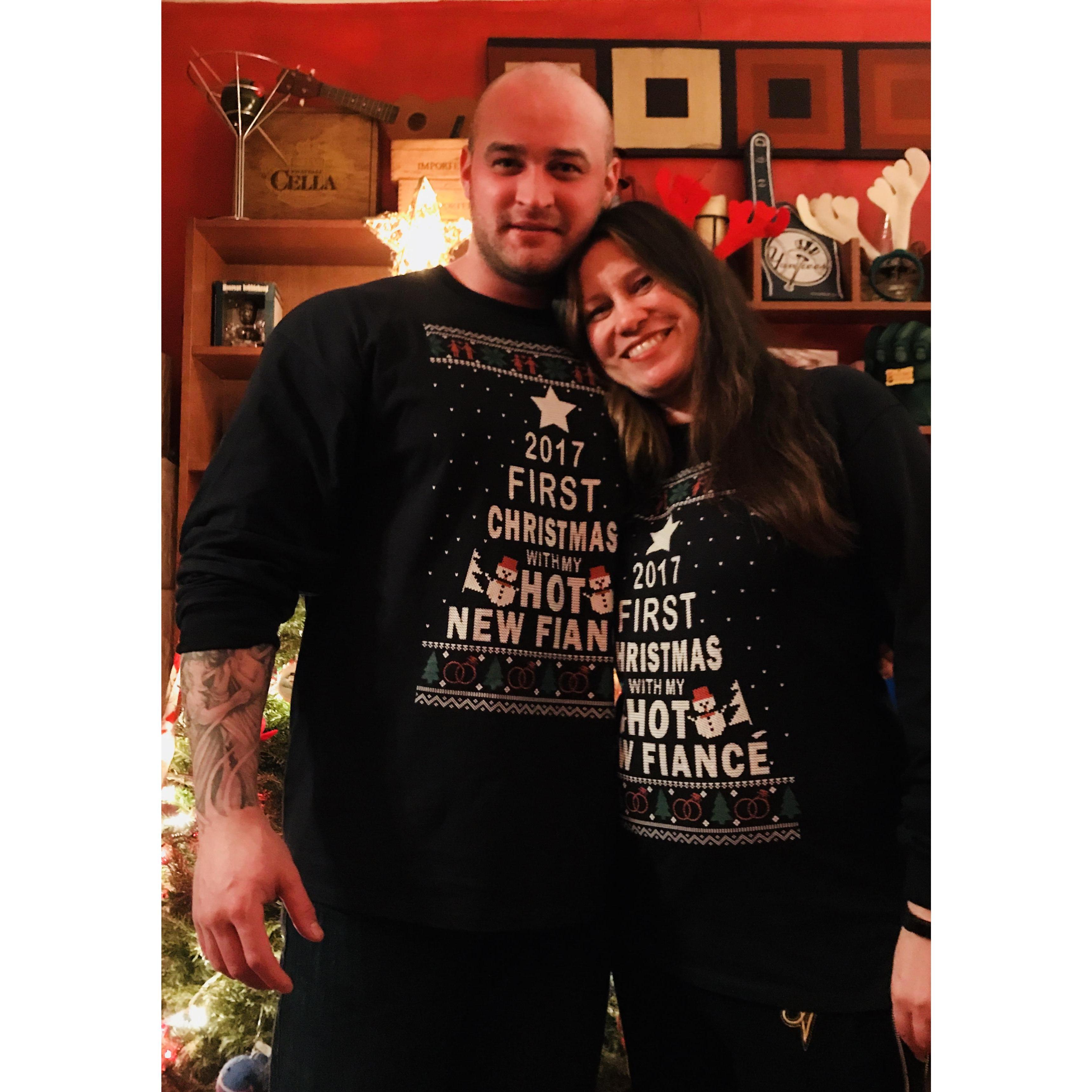 Christmas 2018!!  We're so cute we're going to barf.