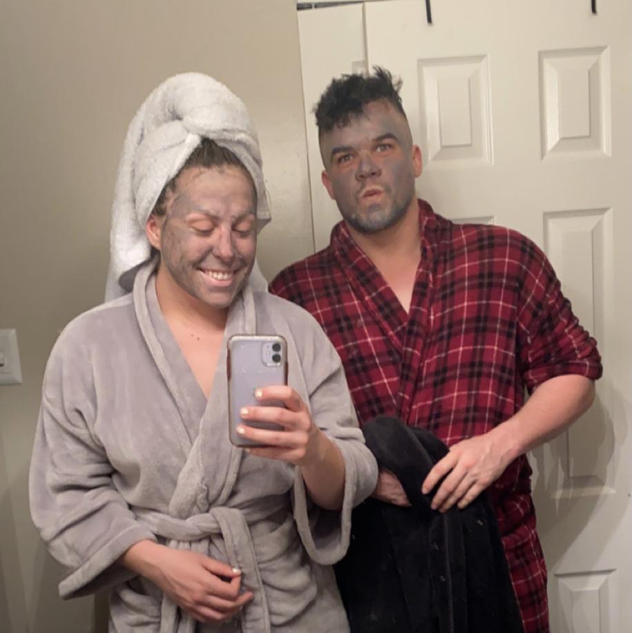 We love a self care Sunday! Mud masks in our robes is a Sunday morning staple.