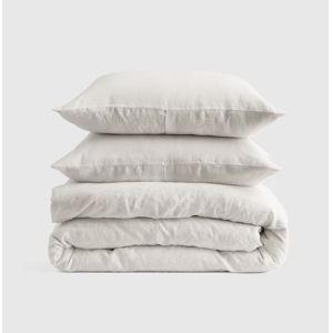 European Linen Duvet Cover Set - Full/Queen