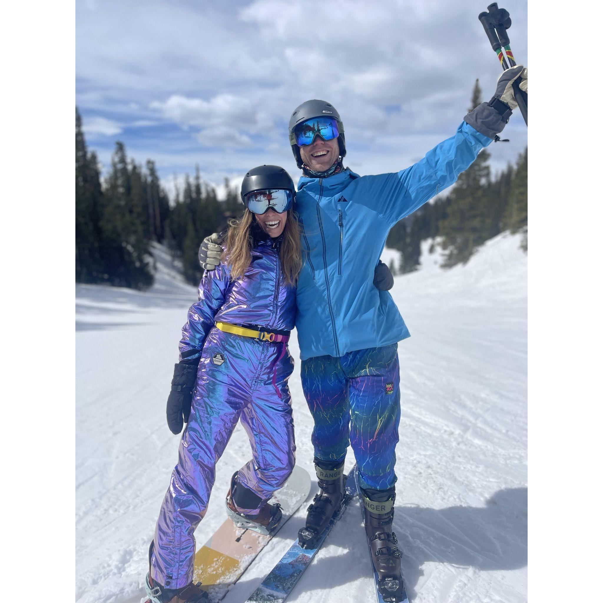 Arapahoe Basin "beach party"
[April 2023]
