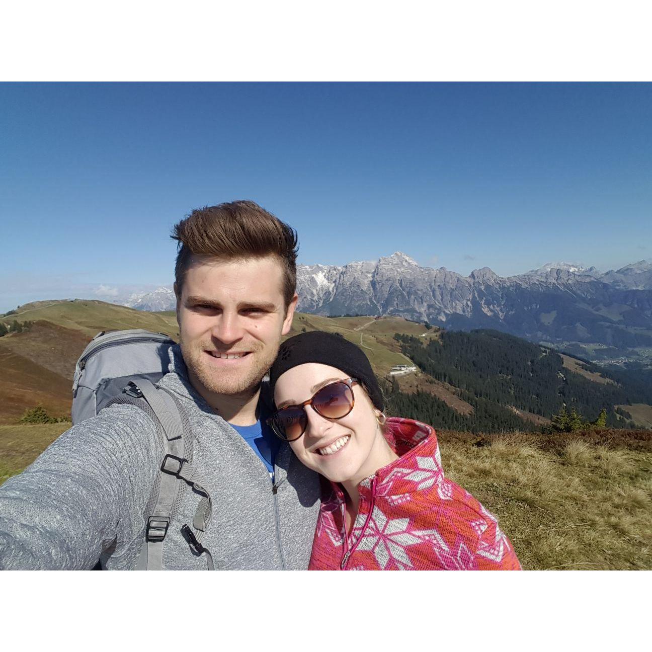 5 hours up a mountain later, and we enjoyed these stunning views.