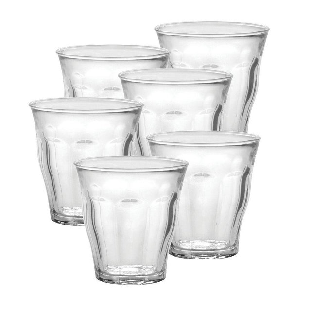 Duralex Picardie Tumblers, 6 3/4 Oz., Set Of 6