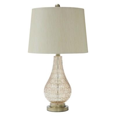 Latoya Glass Table Lamp Gold Shimmer - Signature Design by Ashley