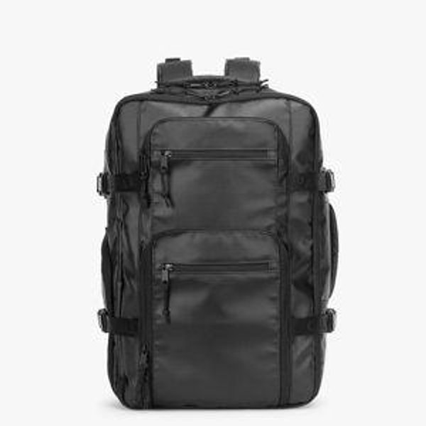 Terra 26L Laptop Duffel Backpack in Matte Obsidian