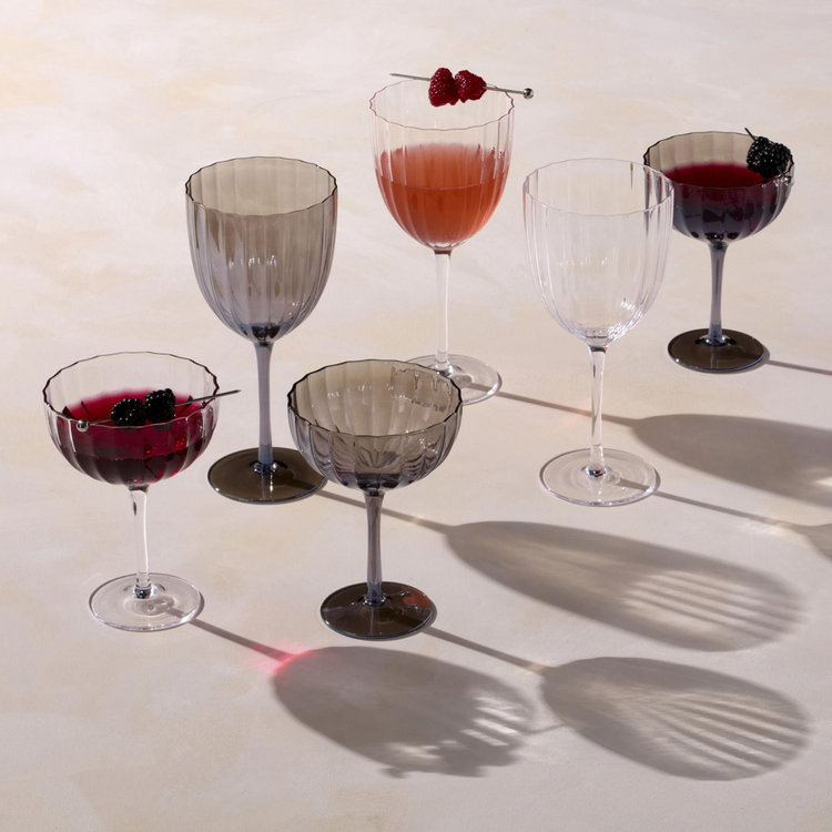 Curva All- Purpose Wine Glasses, Set of 4 - Lenox