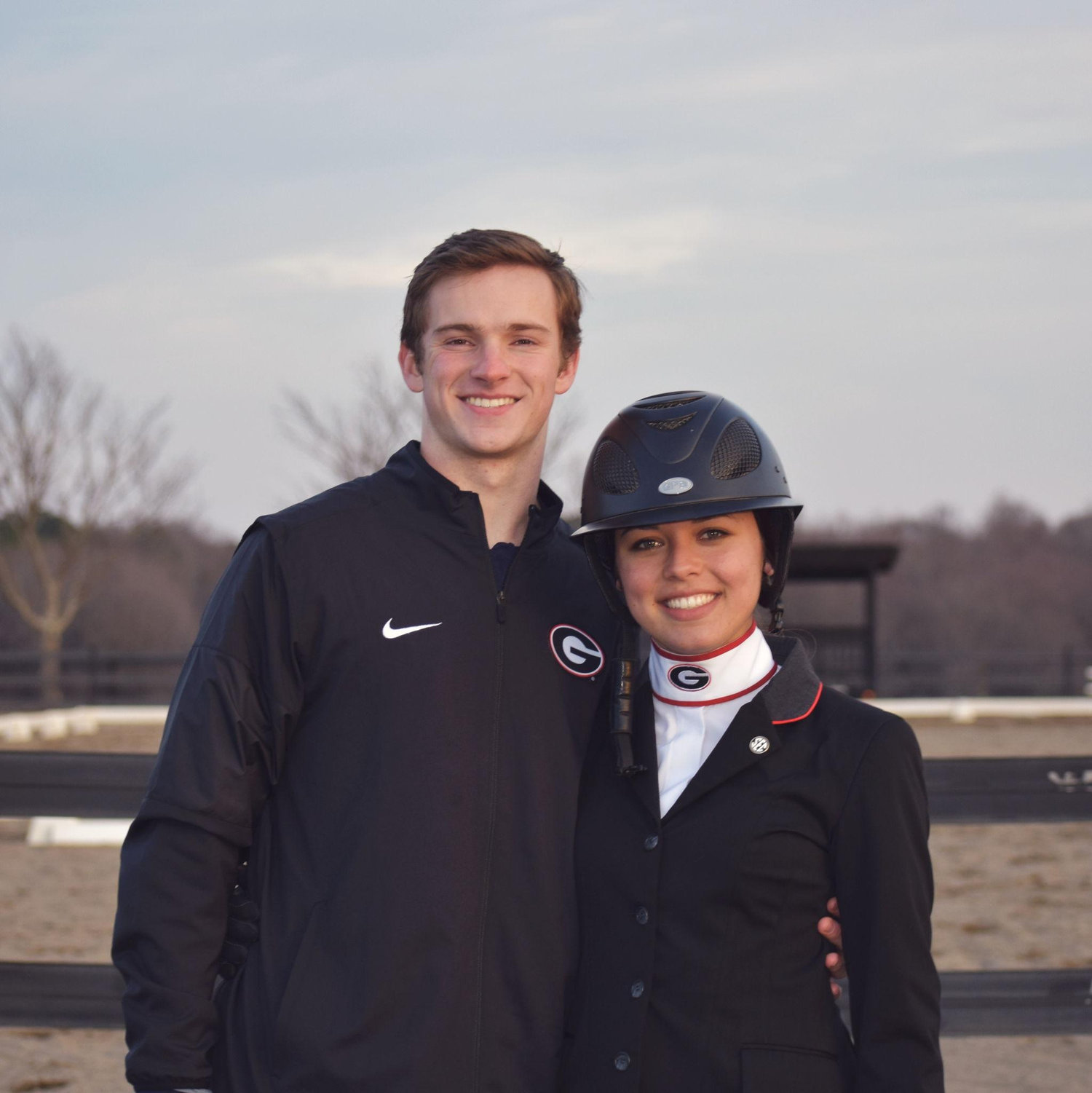 Bill loved supporting Charlotte and UGA's equestrian team. Fun fact: We met in "Rankin," the student athlete learning center!