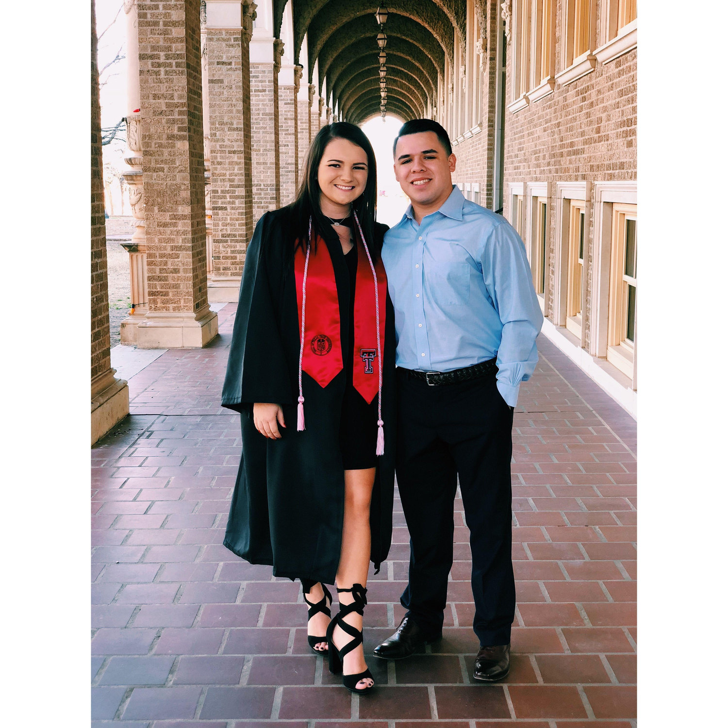 Ali's first college graduation (December 2018)
