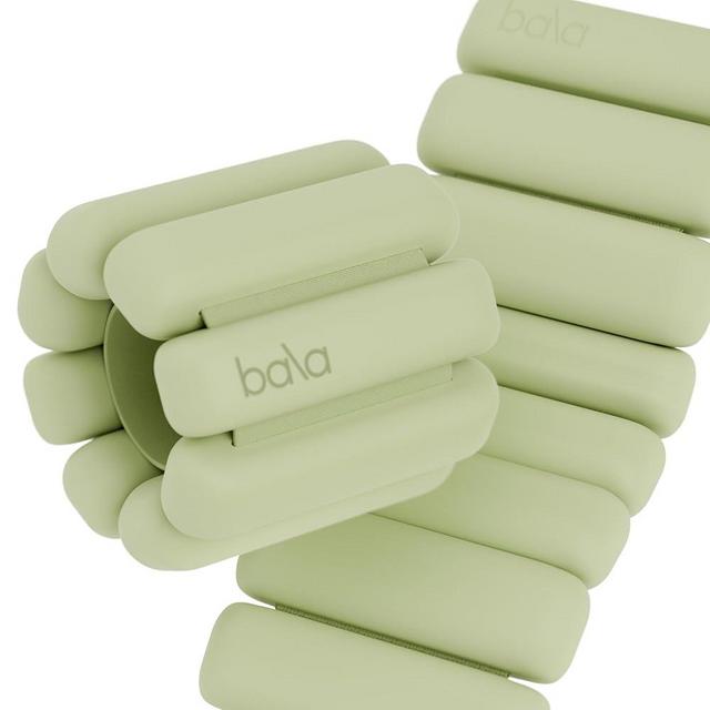 Bala Bangles Wrist & Ankle Weights for Women & Men - Adjustable Silicone Weighted Bracelet Set for Gym, Yoga, Pilates, Cardio & Strength Training - Wearable Arm & Leg Workout Weights