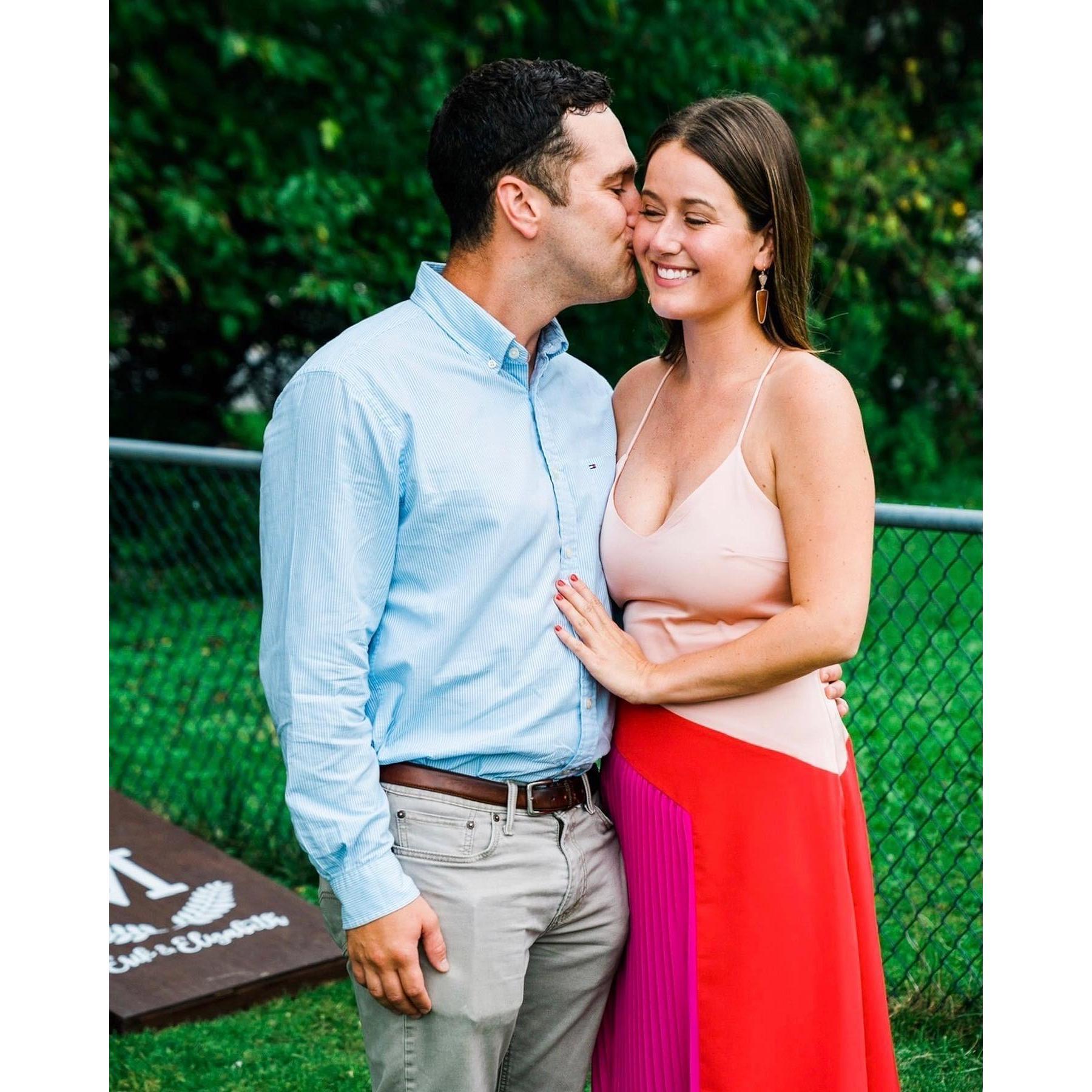 Liz and Erik's Backyard Ceremony