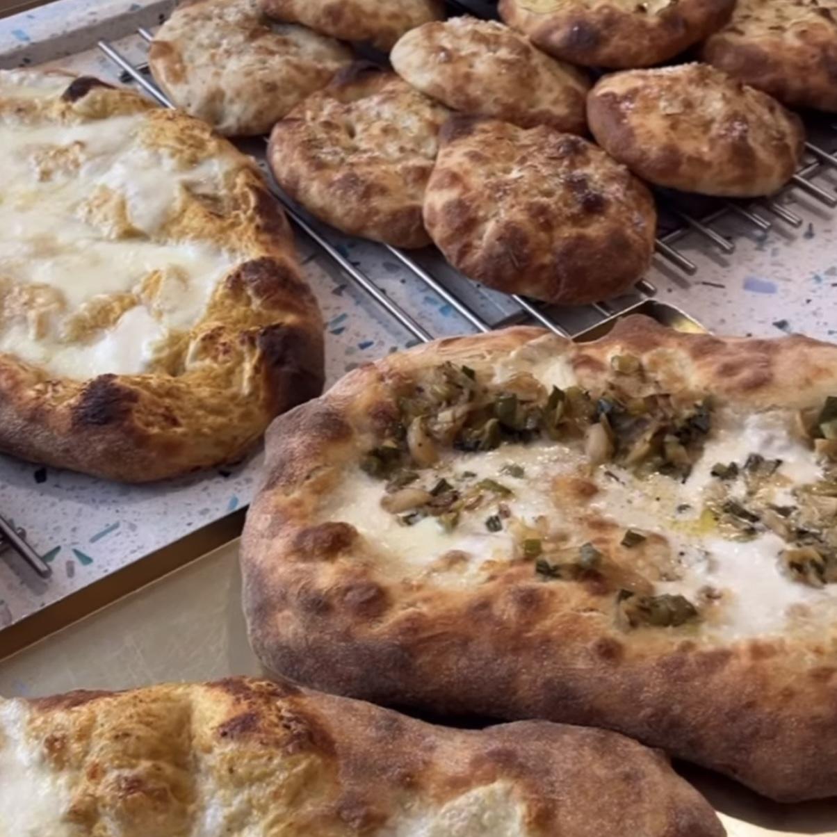 Pinos potatoes focaccia breads