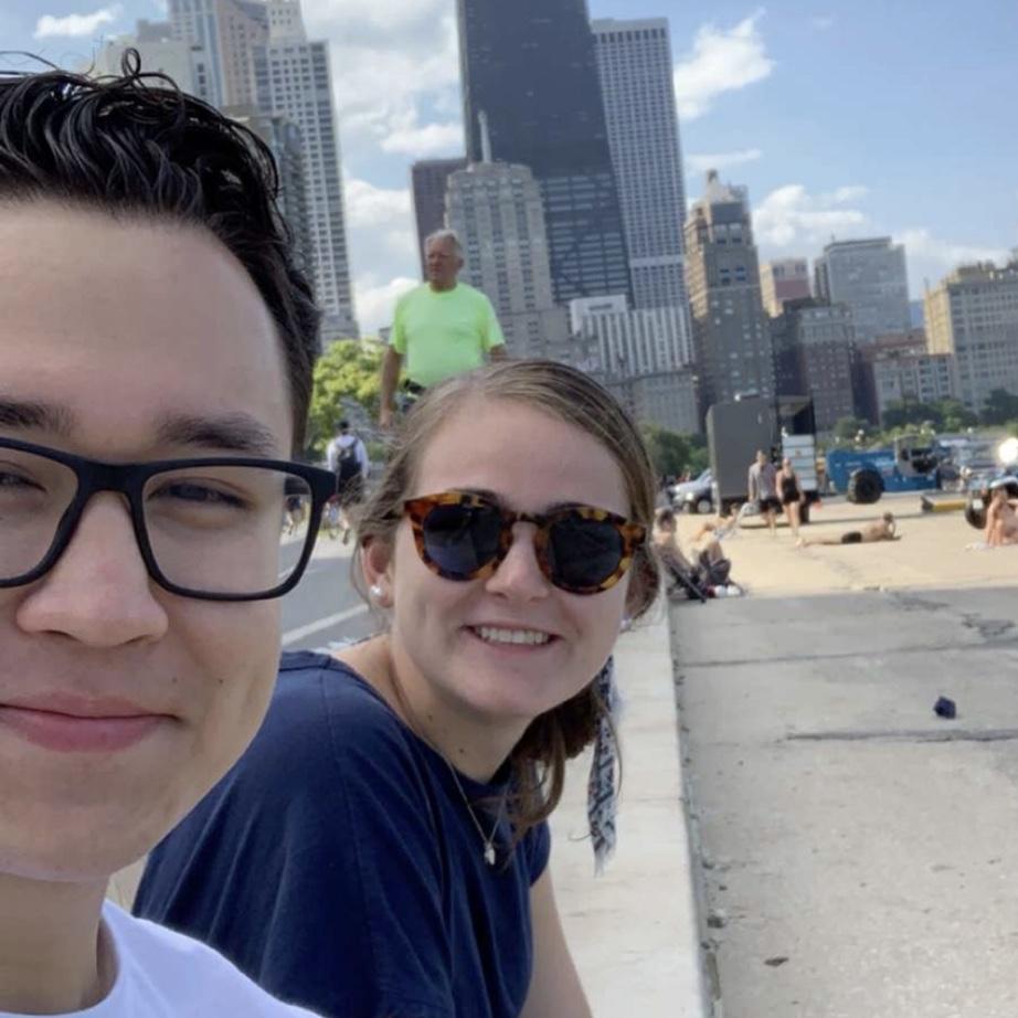 September 2019: Labor Day weekend and we officially started dating!