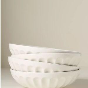 The Latte Stoneware Pasta Bowls, Set of 4: Amelie Edition