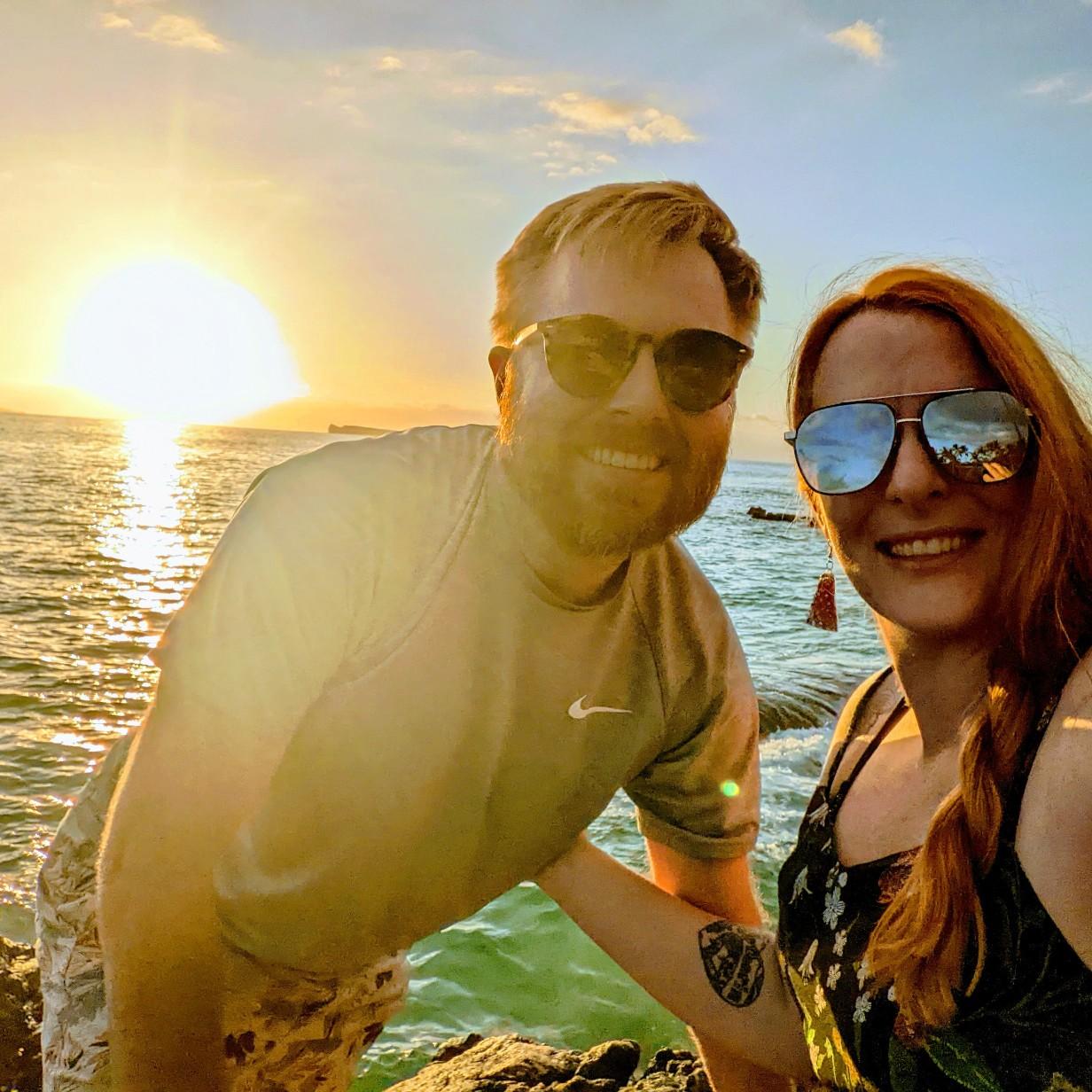 Hawaii March 2022, just before Dustin proposed